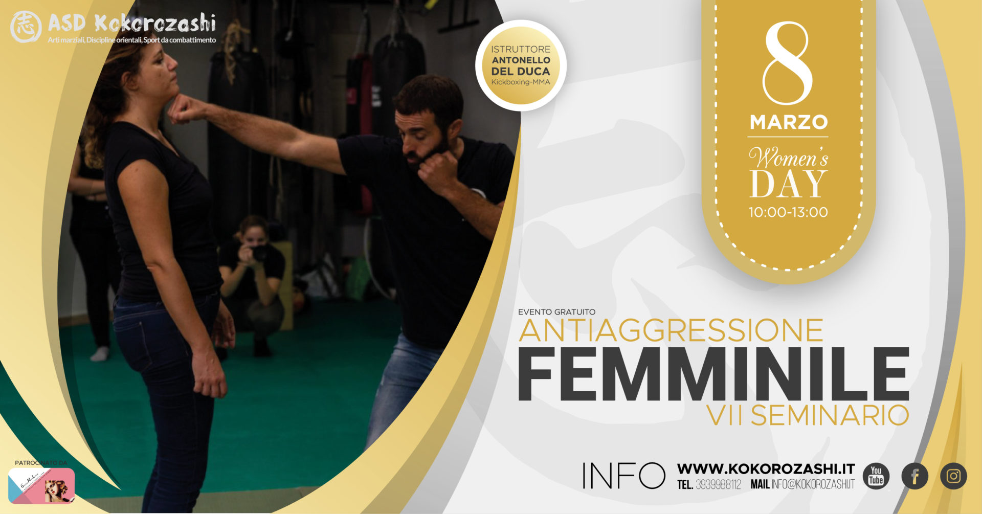 Seminario antiaggressione femminile